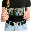 Bi-Fold Wallet - Batman and Gotham City Villains Torn Faces Graffiti Collage2