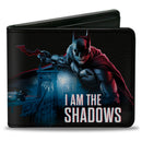 Bi-Fold Wallet - The BATMAN I AM THE SHADOWS Pose and Bridge Scene