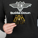 Bi-Fold Wallet - Black Adam Pose + Title Logo Black Yellows
