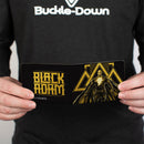 Bi-Fold Wallet - Black Adam Pose + Title Logo Black Yellows
