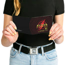 Bi-Fold Wallet - THE FLASH Signal Logo Black/Red/Yellow