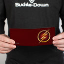 Bi-Fold Wallet - The Flash Logo5 Burgundy Golds