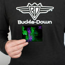 Bi-Fold Wallet - THE JOKER Card Flipping Poses Black Greens Purples