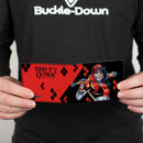 Bi-Fold Wallet - Harley Quinn Issue #20 LA Baseball Cover Pose Diamonds Black Red