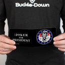 Bi-Fold Wallet - Joker Presidential Seal + THE JOKER FOR PRESIDENT Seal Black White Blue Red