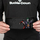 Bi-Fold Wallet - Harley Quinn Hugging Joker Pose Lineup Grays