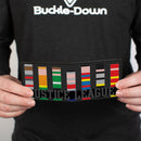 Bi-Fold Wallet - JUSTICE LEAGUE 1-Bit Superheroes Gray Black Multi Color