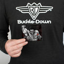 Bi-Fold Wallet - Lobo Action Pose Justice League Forever Evil Issue 23 2 Cover Pose Grays Reds