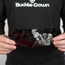 Bi-Fold Wallet - Lobo Action Pose Justice League Forever Evil Issue 23 2 Cover Pose Grays Reds