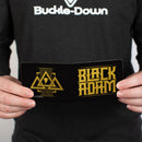 Bi-Fold Wallet - BLACK ADAM Title Logo and Icons Black/Yellow