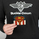 Bi-Fold Wallet - Superman Shield Americana Red White Blue Yellow