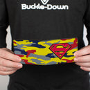 Bi-Fold Wallet - Superman Shield Camo Yellow Gray Blue Red