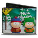 Bi-Fold Wallet - South Park Bus Stop Group Pose