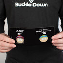 Bi-Fold Wallet - South Park Cartman and Heidi I'M WITH Quotes Black/White