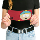 Bi-Fold Wallet - South Park Cartman Face Character Close-Up Red