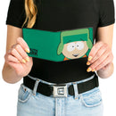Bi-Fold Wallet - South Park Kyle Face Character Close-Up Green