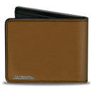 Bi-Fold Wallet - Gremlins GIZMO Script Pose Brown/Black
