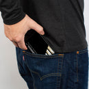 Bi-Fold Wallet - WONDER WOMAN 1984 WW Logo CLOSE-UP Black Golds