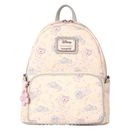 Loungefly Disney Stitch & Angel Cherry Blossom All-Over Print Mini Backpack