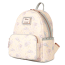 Loungefly Disney Stitch & Angel Cherry Blossom All-Over Print Mini Backpack