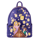 Loungefly Disney Tangled Rapunzel & Flynn Rider Lantern Light Up Mini Backpack