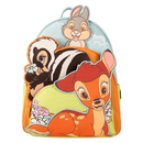 Loungefly Disney Bambi & Friends Triple Pocket Mini Backpack