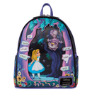 Loungefly Disney Alice in Wonderland Tulgey Wood Lenticular Mini Backpack
