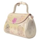 Loungefly Disney Stitch & Angel Cherry Blossom Bow Handle Crossbody Bag