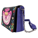 Loungefly Disney Alice in Wonderland Cheshire Cat Tulgey Wood Crossbody Bag