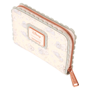 Loungefly Stitch & Angel Cherry Blossom All-Over Print Zip Around Wallet