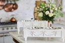 Rose Swag Elevated Pet Bowl / Feeder
