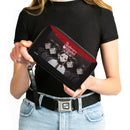 PU Zip Around Wallet Rectangle - THE APOTHECARY DIARIES Loulan with Ladies in Waiting Scene Grays