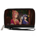 PU Zip Around Wallet Rectangle - The Apothecary Diaries Gyokuyou and Lihua Scene