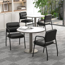 Patio Wicker Sectional Furniture Set with 1 Armless and 2 Corner Sofas for Garden