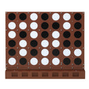 Wall-Mounted Jumbo 4-in-a-Row Game with Acrylic Discs