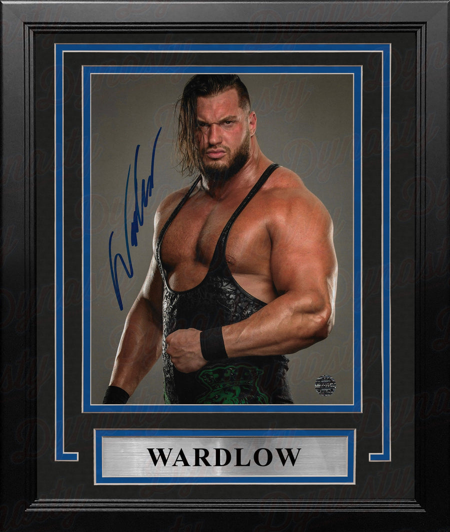 Wardlow Studio Pose Autographed AEW Wrestling 8