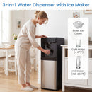 3-in-1 Water Dispenser with Ice Maker - Bottom Loading