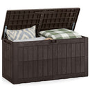 100 Gallon Outdoor Deck Box with Lockable Lid