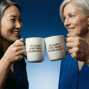 We'll Always Be Best Friends (You Know Too Much) Mug Gold Handle | Stoneware Coffee Tea Cup | 16oz