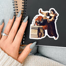 Well Well Well Buddy Timoclea Kills the Captain of Alexander the Great Vinyl Sticker Elisabetta Sirani Painting