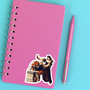 Well Well Well Buddy Timoclea Kills the Captain of Alexander the Great Vinyl Sticker Elisabetta Sirani Painting