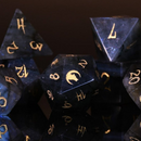 Werewolf Labradorite "Moonstone" Stone Dice Set