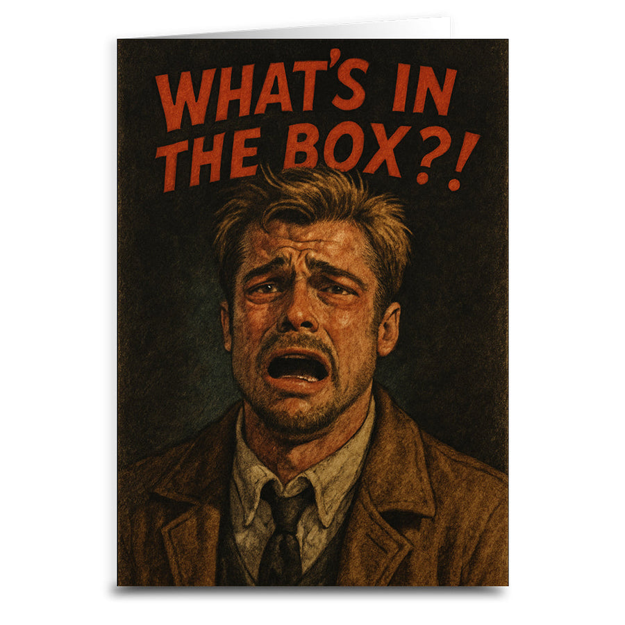 What's in the Box?! Greeting Card