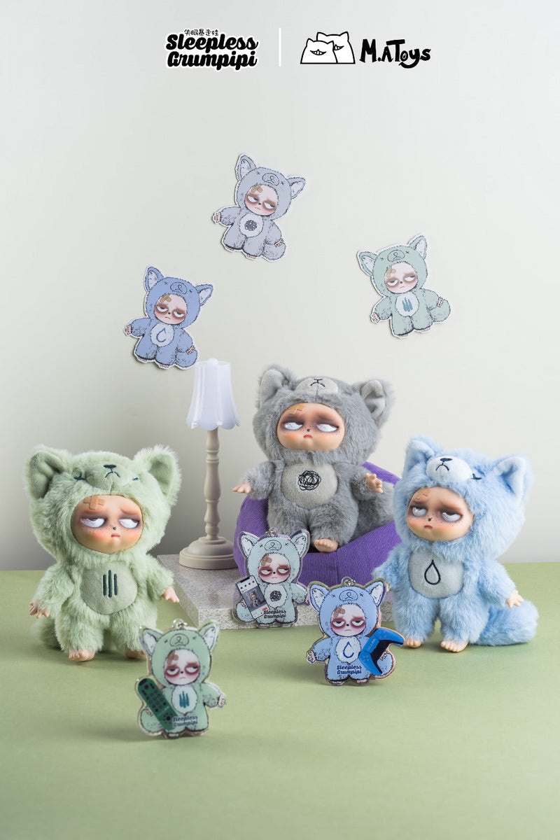 ぬいぐるみ sleepless grumpipi 1BOX Sleepless Grumpipi Plush Blind Box (1 Blind Box) – Ralphie's