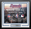 Los Angeles Rams Custom NFL Football 16x20 Picture Frame Kit (Multiple Colors)
