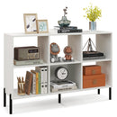 Open-Back Bookshelf with Drawer for Study