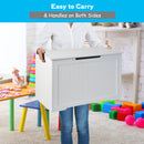 Wooden Toy Box Kids Storage Chest Bench