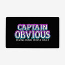 Captain Obvious Playmat
