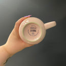 Wild & Free Stoneware Mug in Pale Peach | Coffee Tea Cup | 18oz