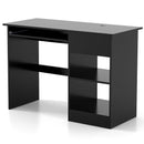 Wooden Computer Desk with CPU Stand